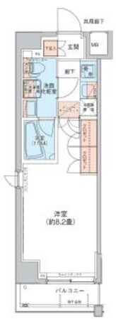 ALTERNA菊川の物件間取画像